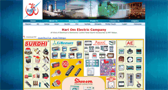 Desktop Screenshot of hariomelectric.com